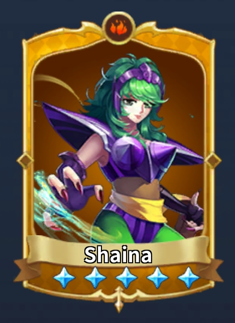 Tier List Shaina